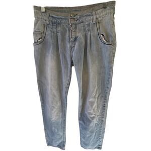 VTG Offcorss OC 1979 Jeans Kid Fashion Girl Women Jrs 14 Skinny Button Fly Blue